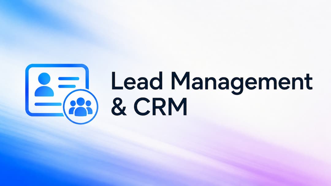 Lead Management & CRM